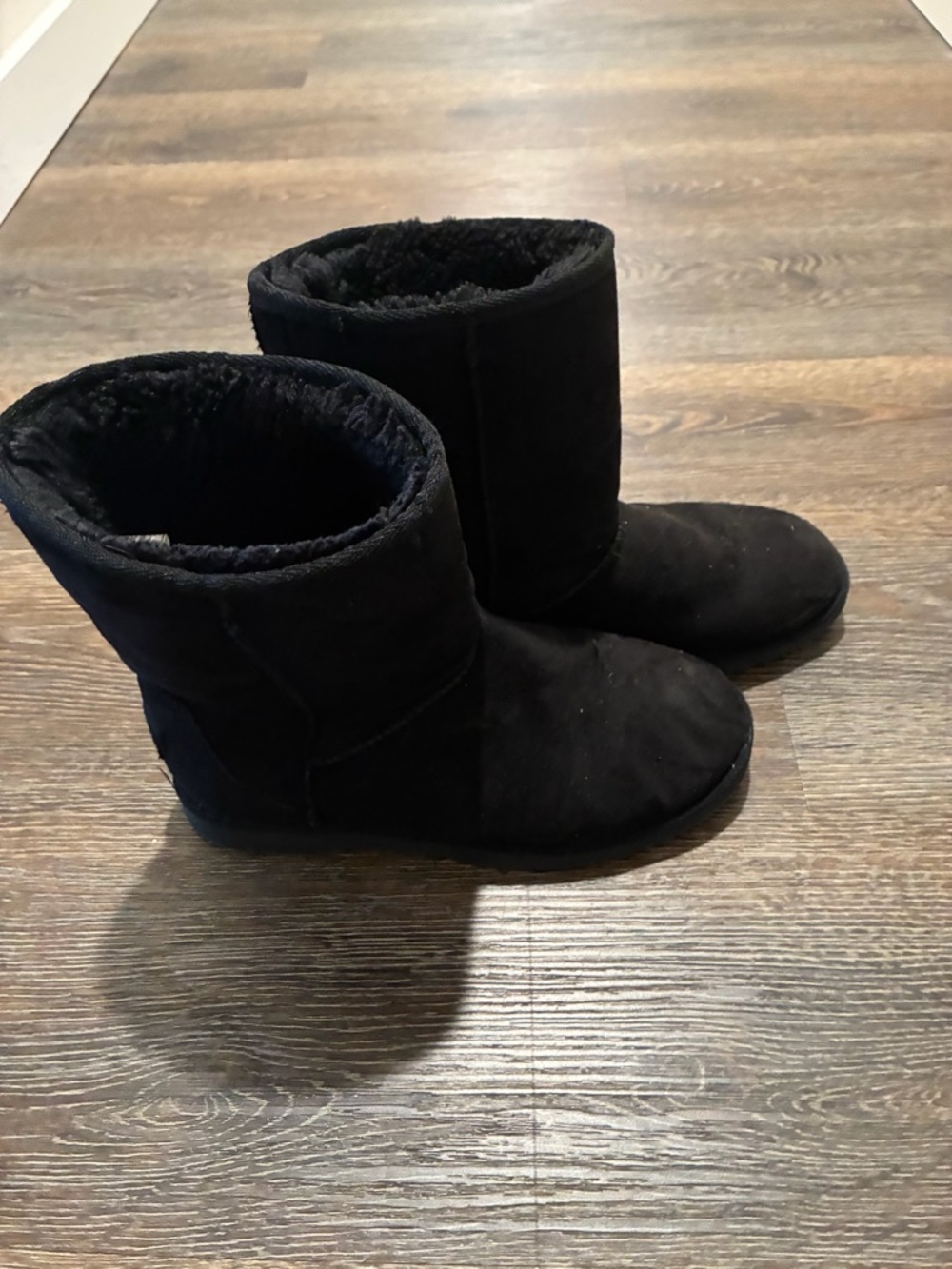Women’s Black Winter Fur-Lined Boots